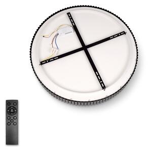 Brilagi - Plafonieră LED dimabilă FALCON MODERN, 30W/230V, 40 cm, neagră + telecomandă