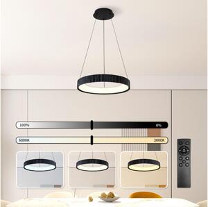 Brilagi - Lustra suspendată pe cablu LED dimabilă FALCON MODERN LED/30W/230V 40 cm negru + telecomandă