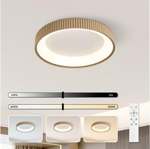 Brilagi - Plafonieră LED dimabilă FALCON MODERN LED/30W/230V 40 cm bej + telecomandă