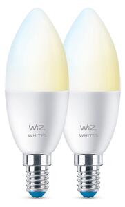 SET 2x bec LED dimabil C37 E14/4,9W/230V 2700-6500K CRI 90 Wi-Fi-WiZ