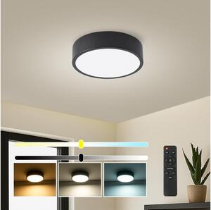 Brilagi - Lampă LED dimabilă pentru piscină POOL LED/18W/230V 3000-6000K 20 cm negru + telecomandă