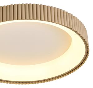 Brilagi - Plafonieră LED dimabilă FALCON MODERN, 54W, 230V, 60 cm, bej + telecomandă