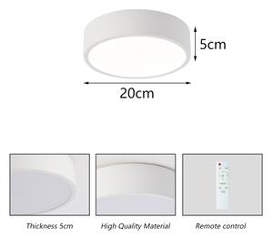 Brilagi - Lampă LED reglabilă POOL LED/18W/230V 3000-6000K 20 cm albă + telecomandă