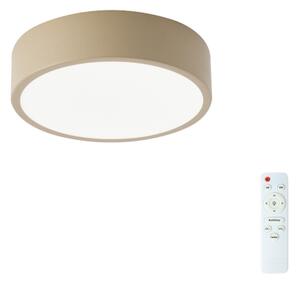 Brilagi - Corp de iluminat LED dimmabil POOL LED/18W/230V 3000-6000K 20 cm bej + telecomandă