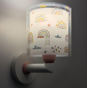 Dalber 41199 - Lampă de perete pentru copii RAINBOW, 1xE27/15W/230V, multicoloră