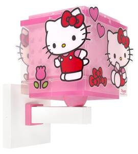 Dalber 73269 - Lampă de perete pentru copii HELLO KITTY 1xE27/15W/230V, roz