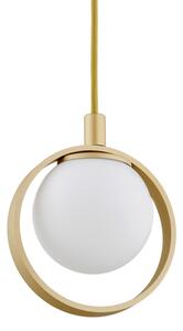 Argon 8257 - Lustră SATURNIA suspendată pe cablu, 1xG9/6W/230V, auriu
