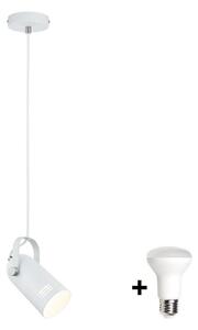 Paulmann 79767 - Pendul LED LAVEA 1xE27/8W, 230V, alb