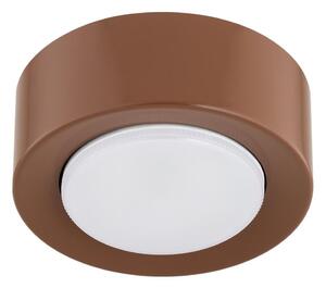 Argon 8916 - Plafonier ELORA, 1x soclu GX53 (7 W, 230 V), diametru 11 cm, culoare teracotă