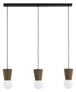 Argon 6358 - Lustră pentru baie VOLANTE, suspendată pe cablu, 3xG9/6W/230V IP44, maro