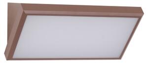 Brilagi - Aplică LED RGBW de exterior TRIANGLE 1xE27/9W/230V maro IP65