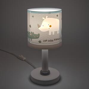 Dalber 60621N - Lampă LED pentru copii RHINO&CROCO 1xG4/4W/230V gri