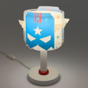 Dalber 61811N - Lampă de noptieră LED pentru copii BLUE HERO 1xG4/4W/230V alb/albastru