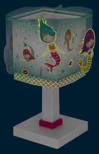 Dalber 63441N - Lampă de noptieră LED pentru copii MERMAIDS 1xG4/4W/230V multicoloră