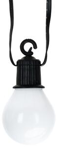 Aigostar - Ghirlandă LED inteligentă RGBICW MESH pentru exterior, 25 LED, 5 m, IP44 + telecomandă