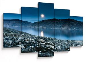 Tablou - Islanda noaptea (150x105 cm)