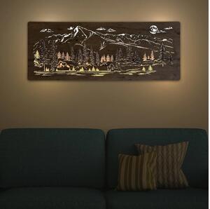Li-Go 23524/DUB2 - Decorațiune LED de perete reglabilă LED/24W/230V 130x50 cm stejar