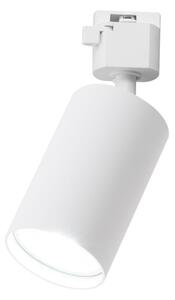 Spot pentru șină monofazată TIGER 1xGU10/10W/230V, alb