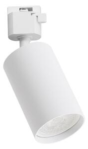 Spot pentru șină monofazată TIGER 1xGU10/10W/230V, alb
