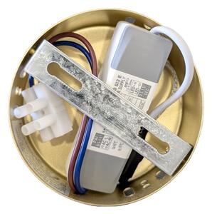 Lustră LED pe cablu LAGOS LED/8W/230V, aurie