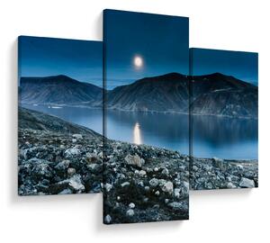 Tablou - Islanda noaptea (90x60 cm)