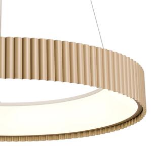 Brilagi - Lustru suspendat pe cablu FALCON MODERN, LED dimabil, 54W/230V, 60 cm, bej + telecomandă