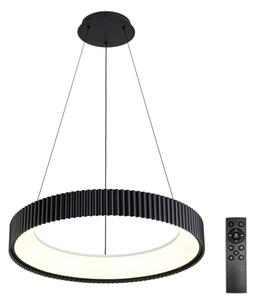 Brilagi FALCON MODERN - lustră LED reglabilă suspendată pe cablu, 54W, 230V, 60 cm, negru, telecomandă inclusă