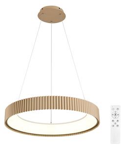 Brilagi - Lustru suspendat pe cablu FALCON MODERN, LED dimabil, 54W/230V, 60 cm, bej + telecomandă
