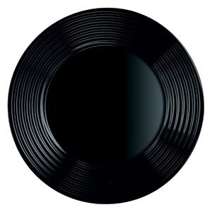 Farfurie plata 25cm, negru, Harena