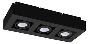 Eglo 31064 - Spot LED MENDOZA 3xLED/4,7W/230V 3000K negru