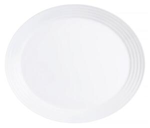 Platou oval 33x27.8cm, alb, Harena