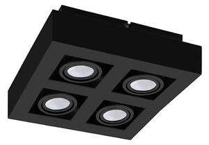Eglo 31065 - Spot LED MENDOZA 4xLED/4,7W/230V 3000K negru