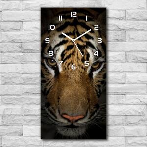 Ceas din sticlă dreptunghiular vertical Tigru
