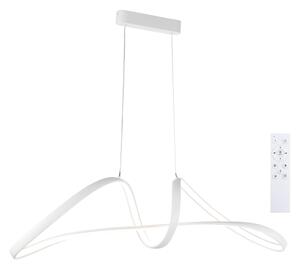 Brilagi-LED Lustră suspendată reglabilă pe cablu TWISTER LED/60W/230V 3000-6000K albă+telecomandă