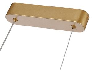 Brilagi-LED Lustra reglabilă pe cablu TWISTER LED/60W/230V 3000-6000K aurie+telecomandă