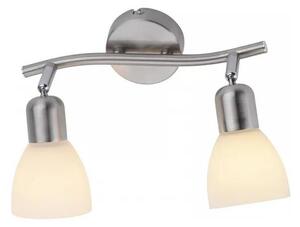 JUST LIGHT. 11952-55 - Spot de tavan KARO 2xE14/40W/230V crom mat