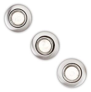 SET 3x corp de iluminat încastrat Philips 59243/17/E7 1xGU10/50W