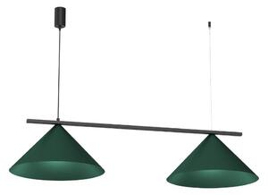 Pendul pe cablu CAPITAL 2xGX53/15W/230V verde