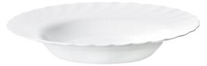 Farfurie adanca 22.5cm, alb, Trianon
