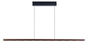 Immax NEO 07309L-LED Lustră suspendată dimabilă pe cablu cu senzor MADEIRA, 37W/230V, 157 cm, nuc