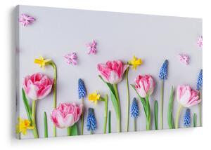 Tablou - Flori de primăvară (90x60 cm)