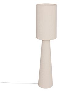 Lampa de podea BOUCLE, Ø 28 x 124 cm, albă
