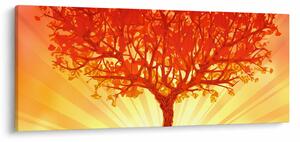 Tablou - Copac în lumina soarelui (120x50 cm)