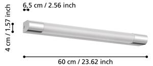 Eglo 98443 - Lumină LED pentru oglindă de baie TRAGACETE LED/16W/230V IP44