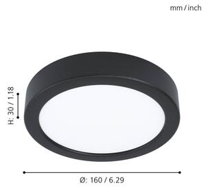 Eglo 99222 - Plafonieră LED FUEVA 5 LED/10,5W/230V