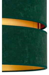 Plafonieră Duolla DUO 1xE27/40W/230V d. 40 cm verde/auriu