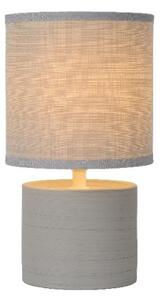 Lucide 47502/81/36 - Lampă de masă GREASBY 1xE14/40W/230V gri