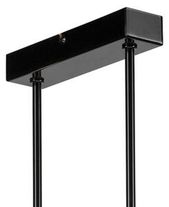 Lustră pe tijă ASTRID 4xE27/60W/230V neagră