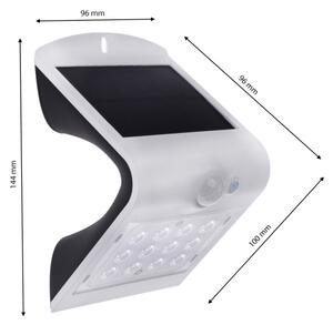 Lumină solară LED cu senzor mișcare LED/1,5W/1200mAh 3,7V IP65