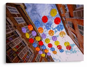 Tablou - Umbrele colorate (70x50 cm)